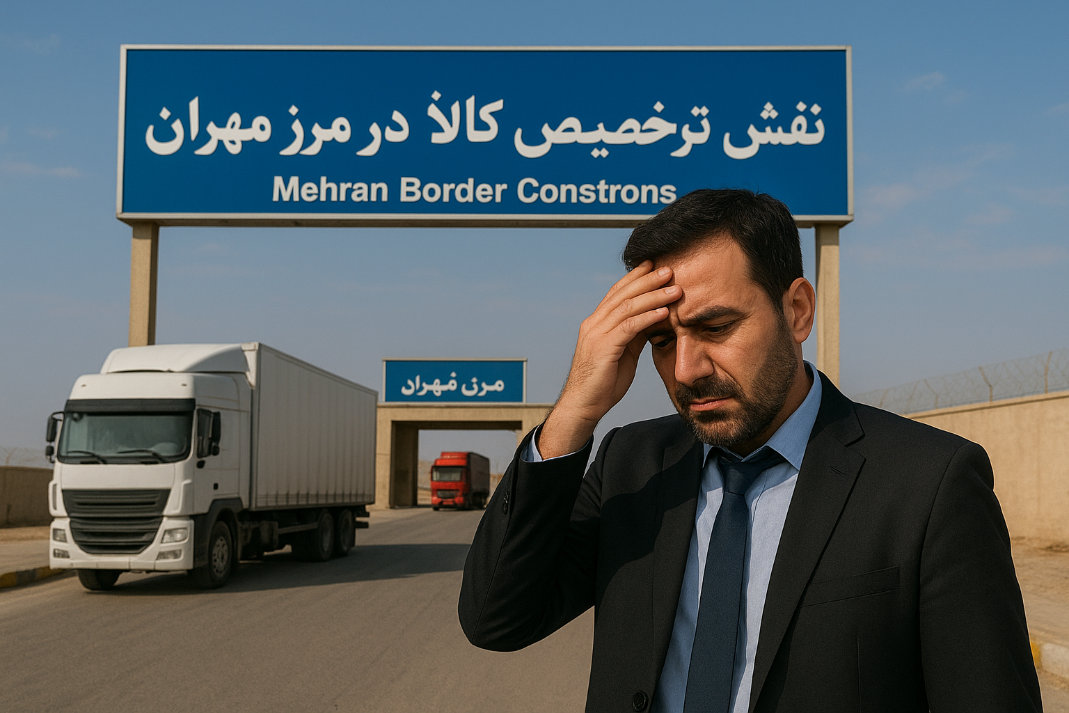 چالش‌های ترخیص کالا از مرز مهران